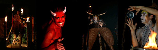 Feuershow Samu Samsara